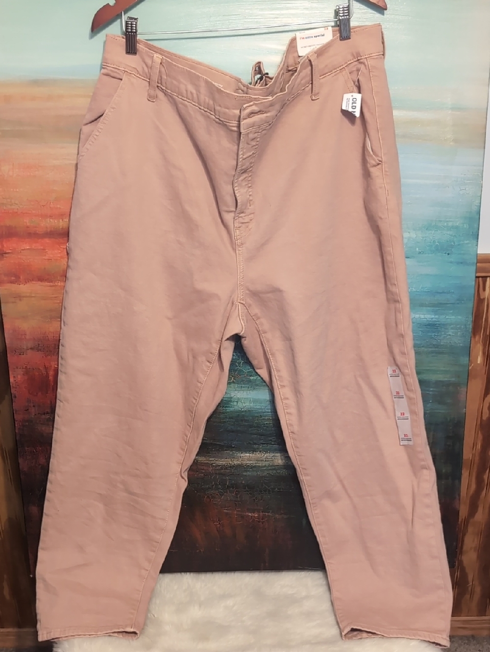 Women's Old Navy Sky-Hi Straight Jeans 22 NWT